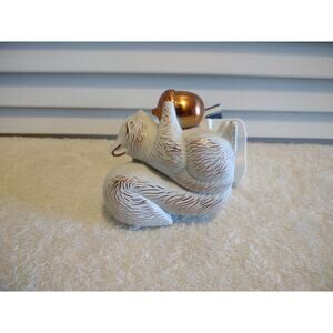 Scentplug Diffuser White with Copper Accents Squirrel Acorn Yankee Candle NWT